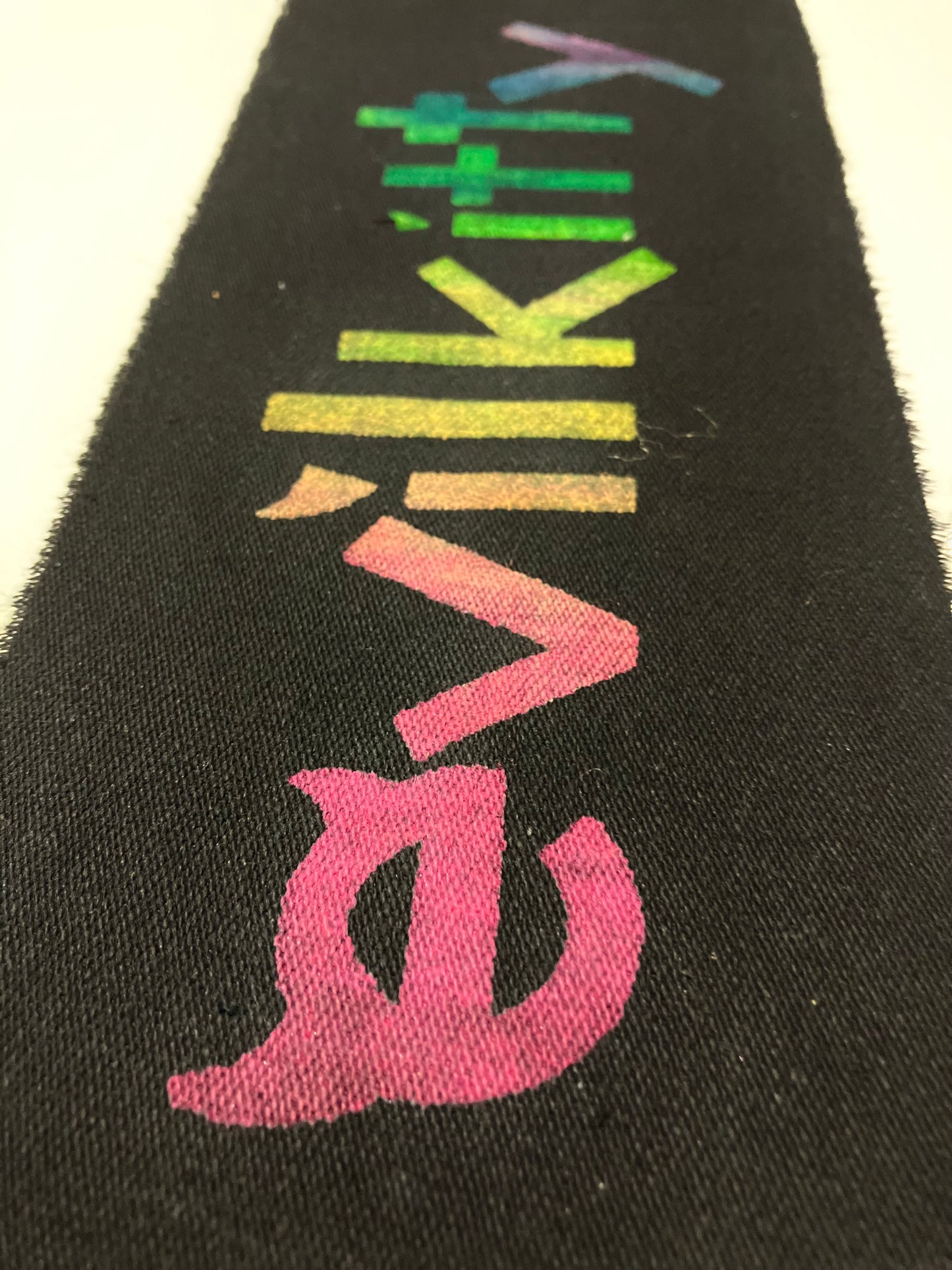 Evil Kitty Rainbow Patch 🌈🖤