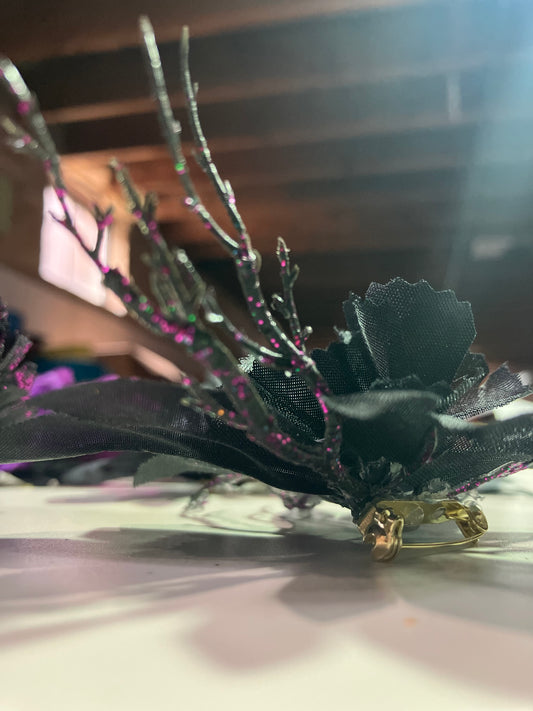 Black Forest Blossom Brooch