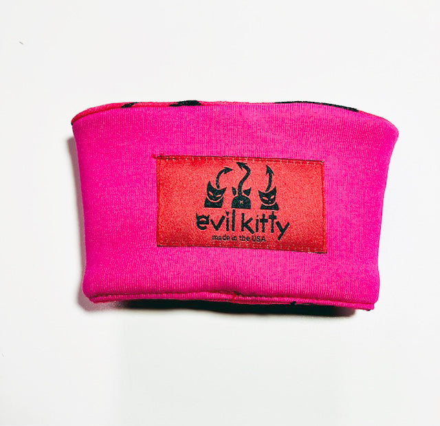 Evil Kitty Coffee Cozies