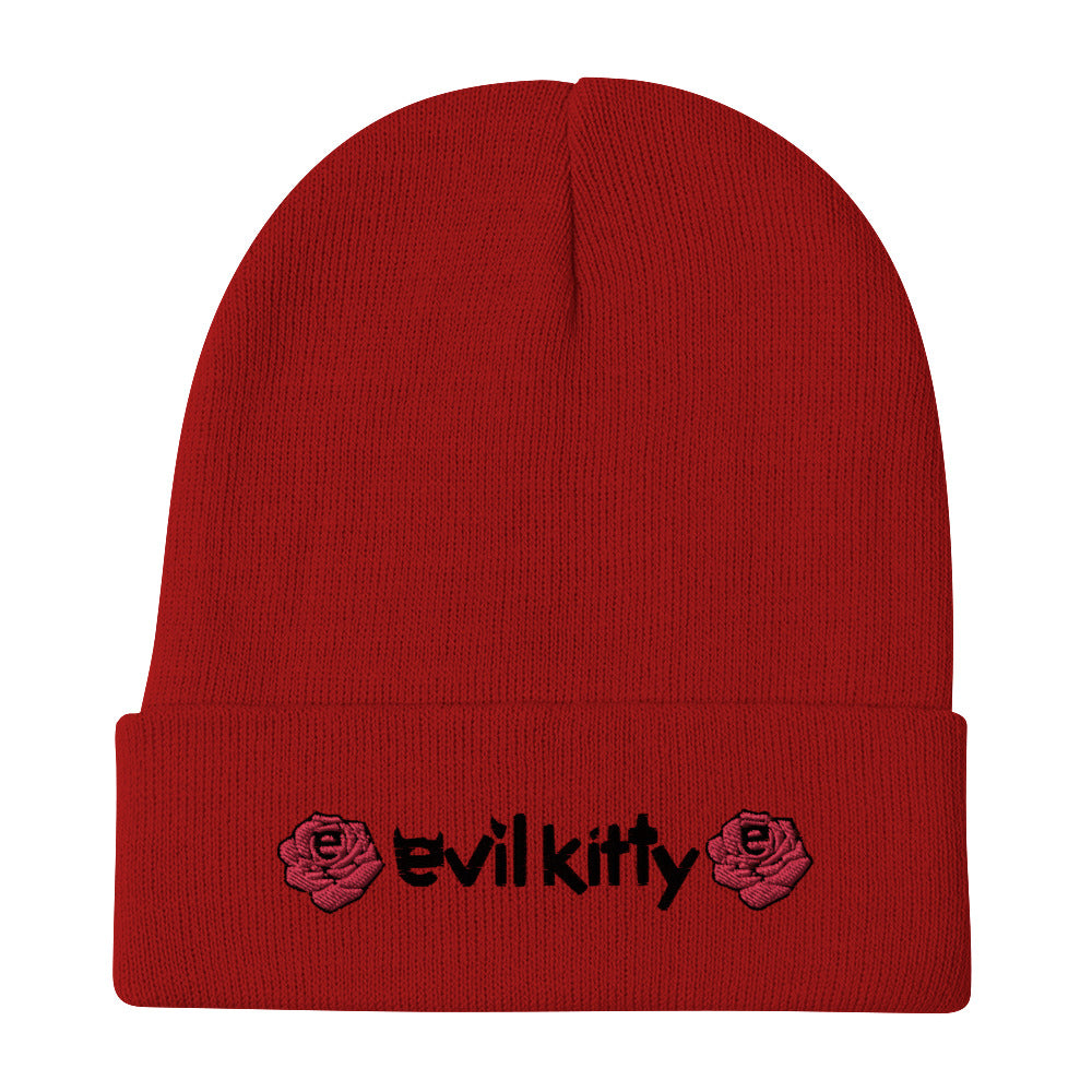 Bloody Rose Evil Kitty Beanie