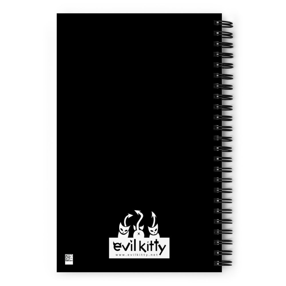 "Paws OFF My Kitty!" Spiral Notebook