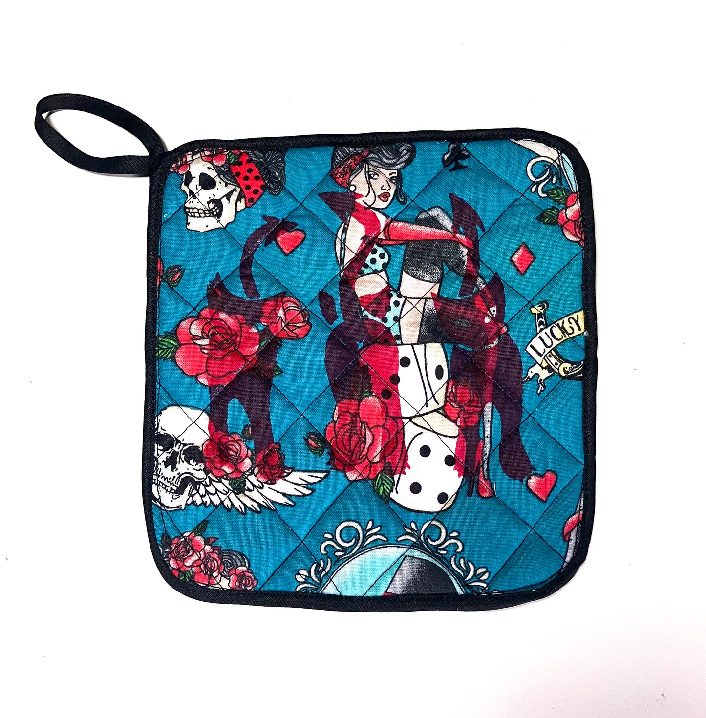 Scarlet Luck Pot Holder