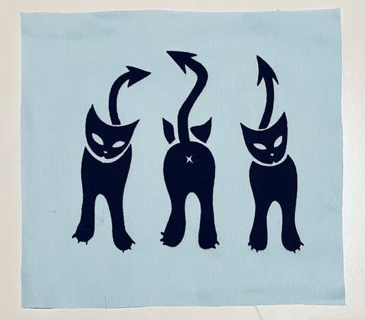 Three Little Devils Patch 😈🐈‍⬛
