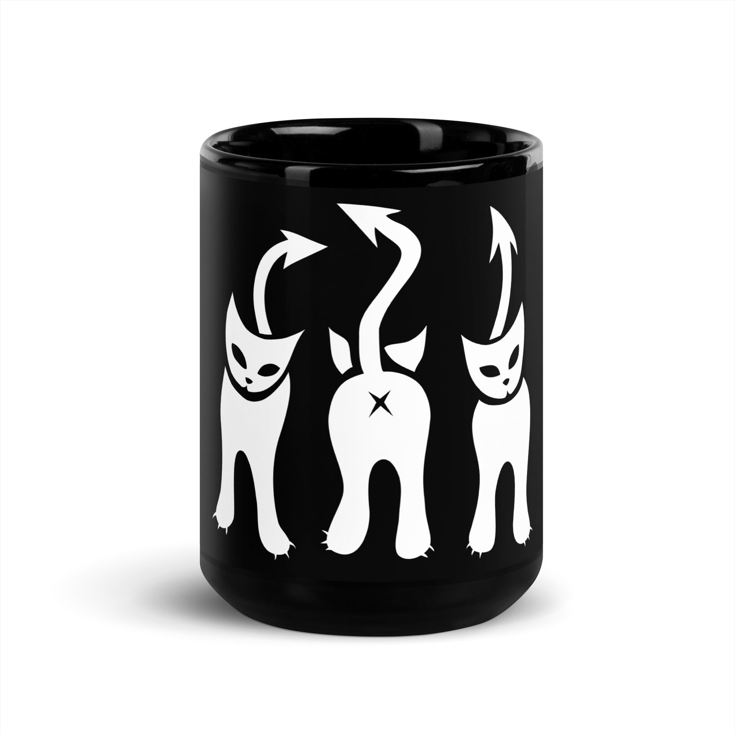 Evil Kitty Mug Noir