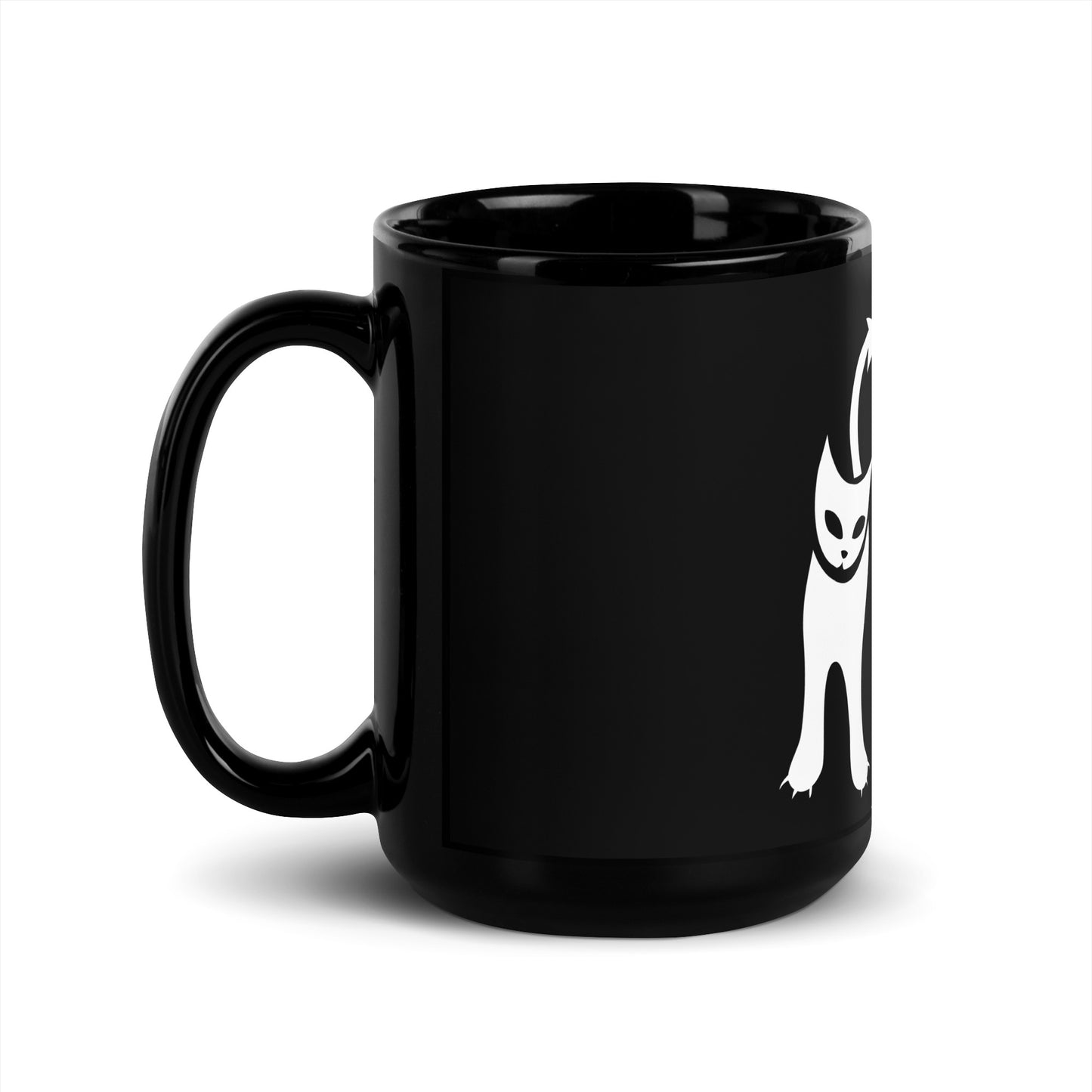 Evil Kitty Mug Noir