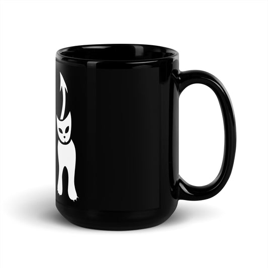 Evil Kitty Mug Noir