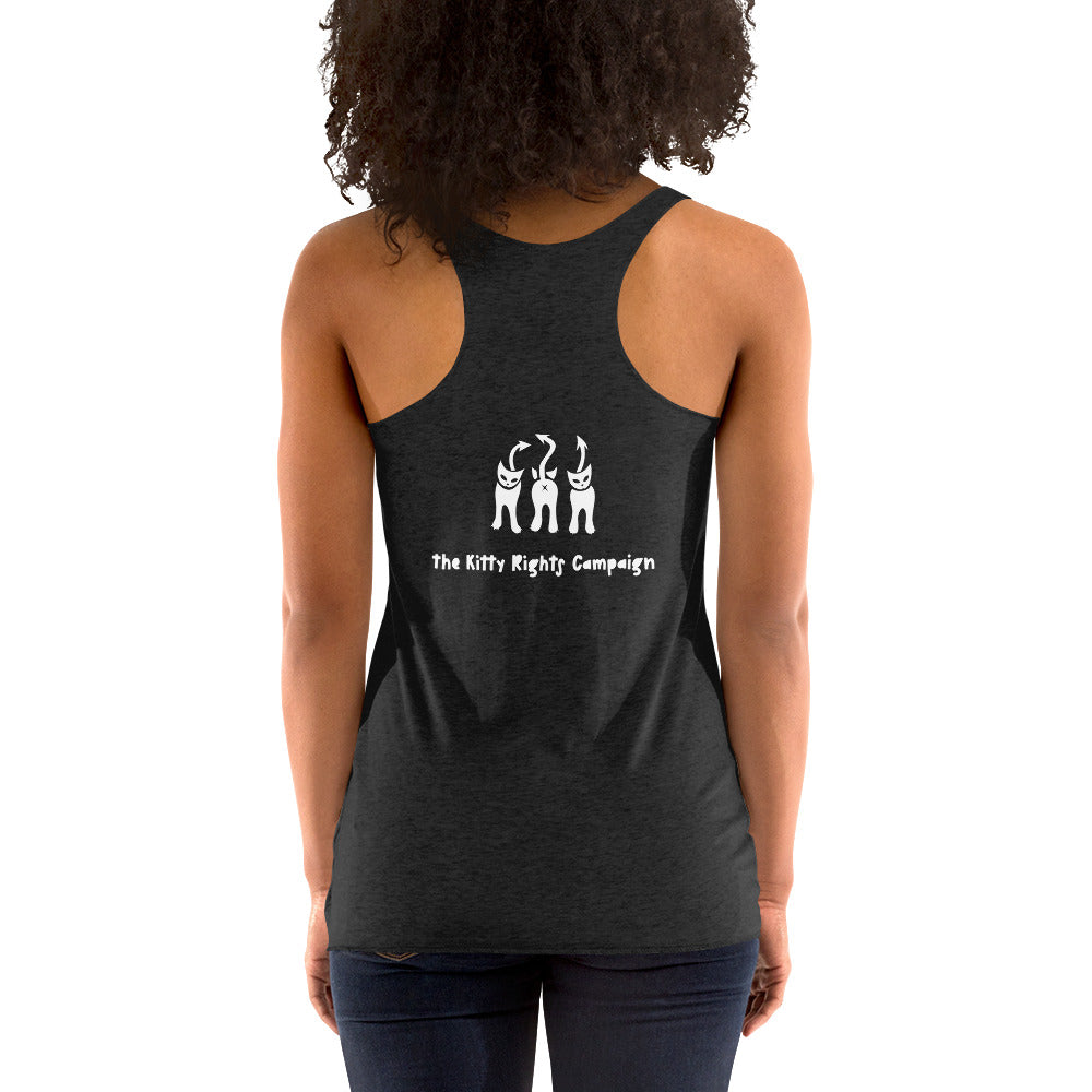 "No More Nice Kitty" Racerback Tank